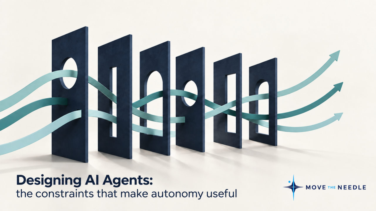 Designing AI Agents: The Constraints That Make Autonomy Useful